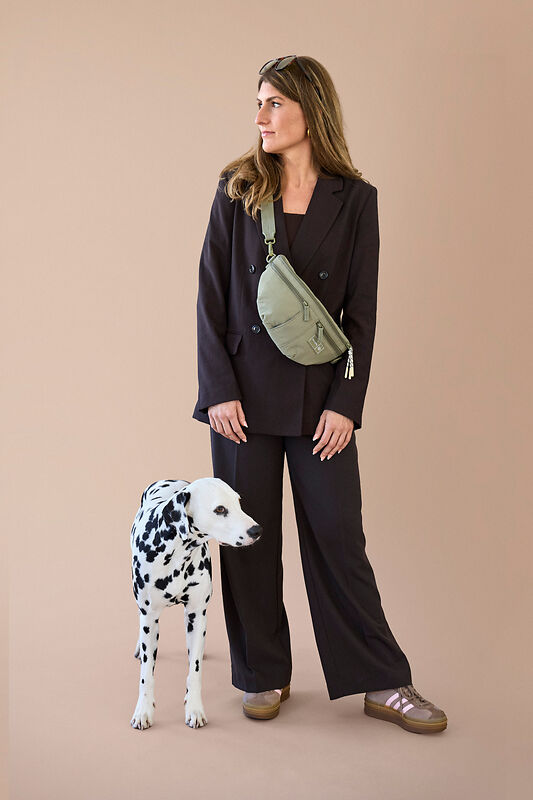Leckerlibeutel Crinkled - Emma, Pale Olive